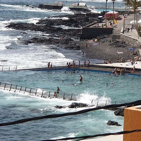 Primera Linea Del Mar Punta Del Hidalgo Exterior foto